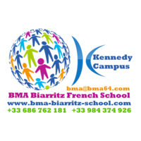 BMA Biarritz School logo, BMA Biarritz School contact details