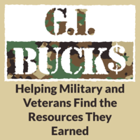 G.I. Bucks logo, G.I. Bucks contact details