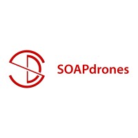 SOAPdrones logo, SOAPdrones contact details