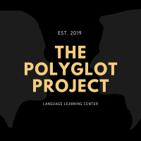 The Polyglot Project logo, The Polyglot Project contact details