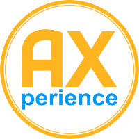 AXperience logo, AXperience contact details