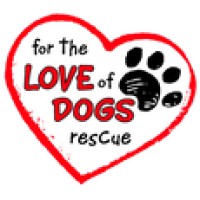 For the Love of Dogs Rescue logo, For the Love of Dogs Rescue contact details