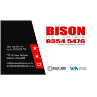 Bison Demolition Group Pty Ltd logo, Bison Demolition Group Pty Ltd contact details