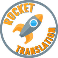 Rocket Translation logo, Rocket Translation contact details