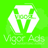 VigorAds logo, VigorAds contact details