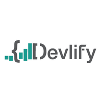 Devlify logo, Devlify contact details