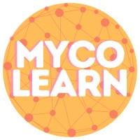 MycoLearn logo, MycoLearn contact details