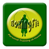 BoxingFit logo, BoxingFit contact details