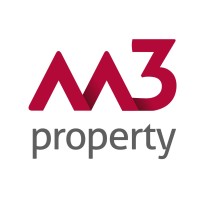 m3property logo, m3property contact details