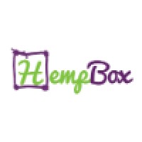 The Hemp Box logo, The Hemp Box contact details