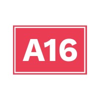 A16 logo, A16 contact details