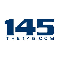 The 145.com logo, The 145.com contact details