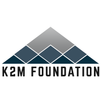 K2M Foundation logo, K2M Foundation contact details