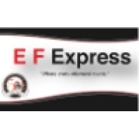 E F Express logo, E F Express contact details