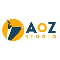 AOZ Studio logo, AOZ Studio contact details