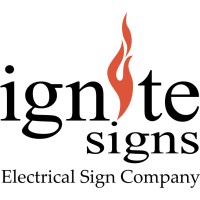 Ignite Signs logo, Ignite Signs contact details