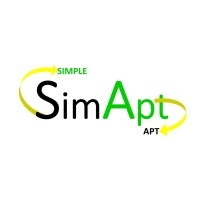 SimApt logo, SimApt contact details