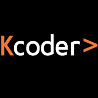 Kcoder logo, Kcoder contact details