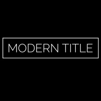 Modern Title logo, Modern Title contact details