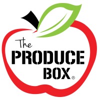 The Produce Box logo, The Produce Box contact details