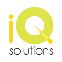 iQ solutions logo, iQ solutions contact details