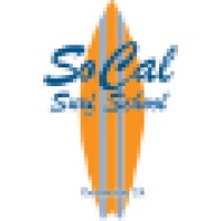 SoCal Surf School logo, SoCal Surf School contact details