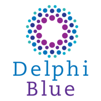 DelphiBlue logo, DelphiBlue contact details