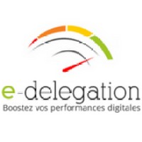 E-Delegation logo, E-Delegation contact details