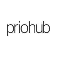 priohub logo, priohub contact details