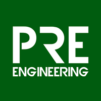 PRE-Engineering logo, PRE-Engineering contact details