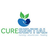 CureSential logo, CureSential contact details