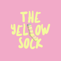 The Yellow Sock logo, The Yellow Sock contact details