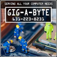 GIG-A-BYTE logo, GIG-A-BYTE contact details