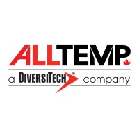 Alltemp; a DiversiTech Company logo, Alltemp; a DiversiTech Company contact details