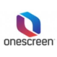 OneScreen logo, OneScreen contact details