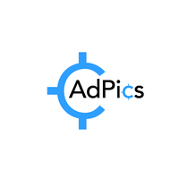 AdPics logo, AdPics contact details