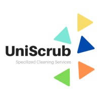 UniScrub logo, UniScrub contact details