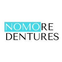 NoMo Dentures logo, NoMo Dentures contact details