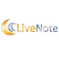 LiveNote logo, LiveNote contact details