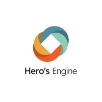 Hero's Engine logo, Hero's Engine contact details