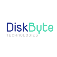 DiskByte logo, DiskByte contact details