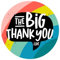 THE BIG THANK YOU LIVE logo, THE BIG THANK YOU LIVE contact details