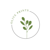 Olive Prints logo, Olive Prints contact details