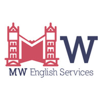 MW English Services logo, MW English Services contact details