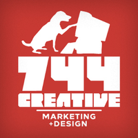 744 Creative logo, 744 Creative contact details