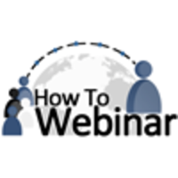 HowToWebinar logo, HowToWebinar contact details