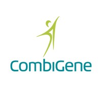 CombiGene logo, CombiGene contact details