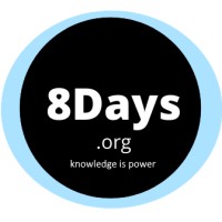 8Days.org logo, 8Days.org contact details