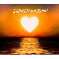 LightHeart Reiki logo, LightHeart Reiki contact details