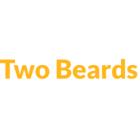 Two Beards logo, Two Beards contact details